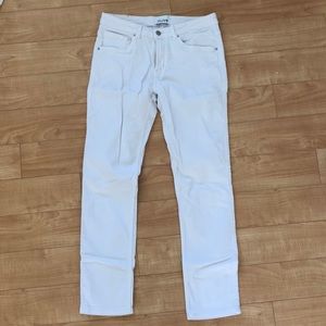 White Duer pants - No Sweat Pant Slim Straight